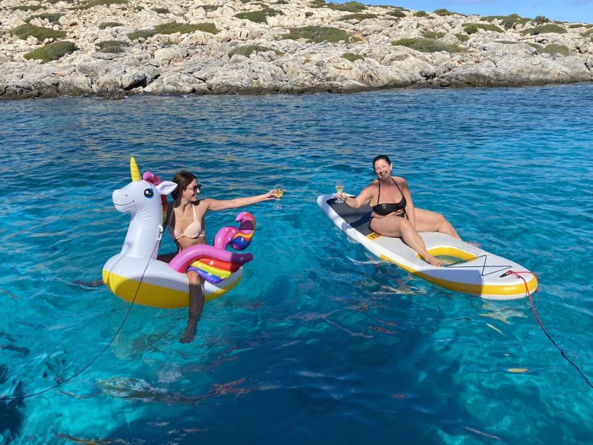 Hersonissos: Private Catamaran to Dia Island With Meal