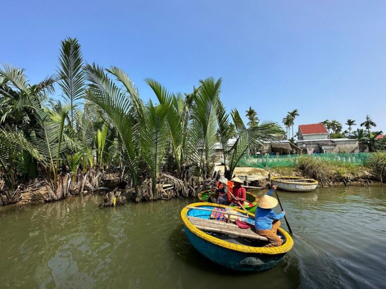 Hoi An: Cam Thanh Basket Boat Ride