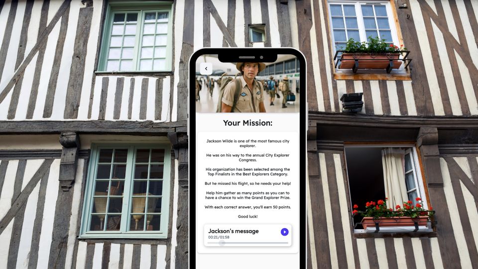 Honfleur: City Exploration Game and Tour on Your Phone - Inclusions