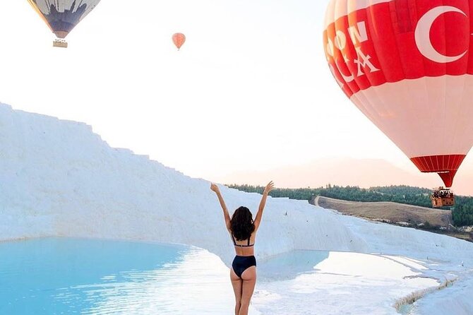 Independent Pamukkale Tour From Kusadasi With Hot Air Balloon