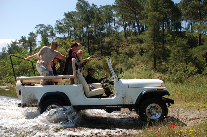 Jeep Safari on Taurus Mountains From Side