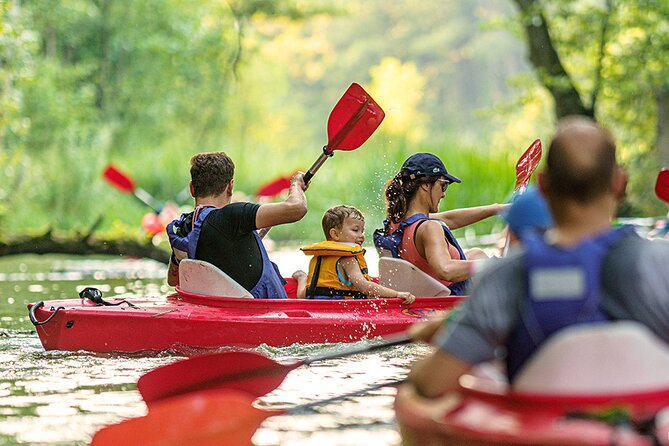 Kayak Poland Lubusz on the Pliszka River