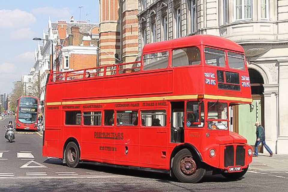 London Vintage Bus Tour and Cream Tea at Harrods - Directions