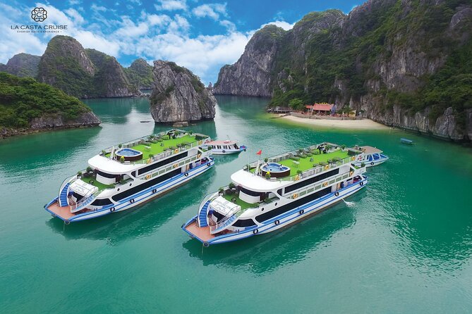 Luxury 1 Day Halong Bay 8 Hours 5*Cruise Limousine Kayak Relax