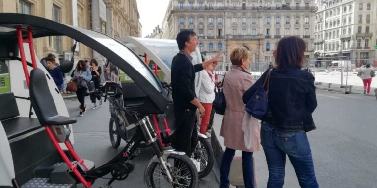 Lyon: 1 or 2-Hour Pedicab Tour