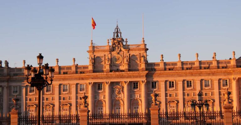 Madrid: Royal Palace Guided Tour With Ticket & Skip the Line