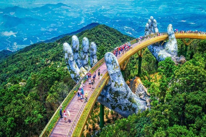 Marble Mountain – Golden Bridge – Ba Na Hills Full Day Private Tour