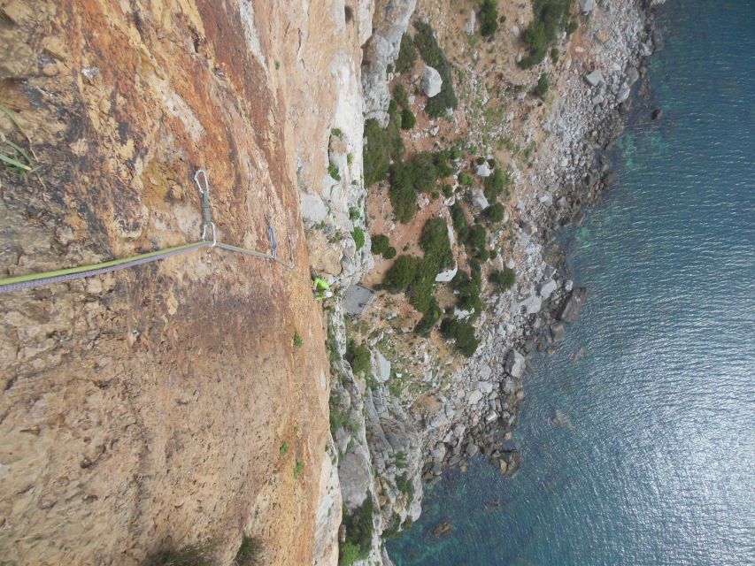 1 masua cliff climbing with a private alpine guide Masua: Cliff Climbing With a Private Alpine Guide