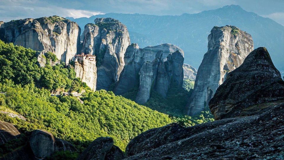 1 meteora tandem paragliding flight Meteora Tandem Paragliding Flight Experience