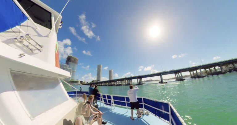 Miami: Explore Iconic Sights on a 90-Minute Cruise