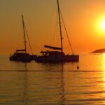 1 milos kleftiko bay catamaran cruise with meal sunset view Milos: Kleftiko Bay Catamaran Cruise With Meal & Sunset View