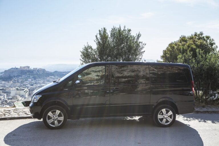 Minivan Transfer Between Athens Airport & Piraeus Port