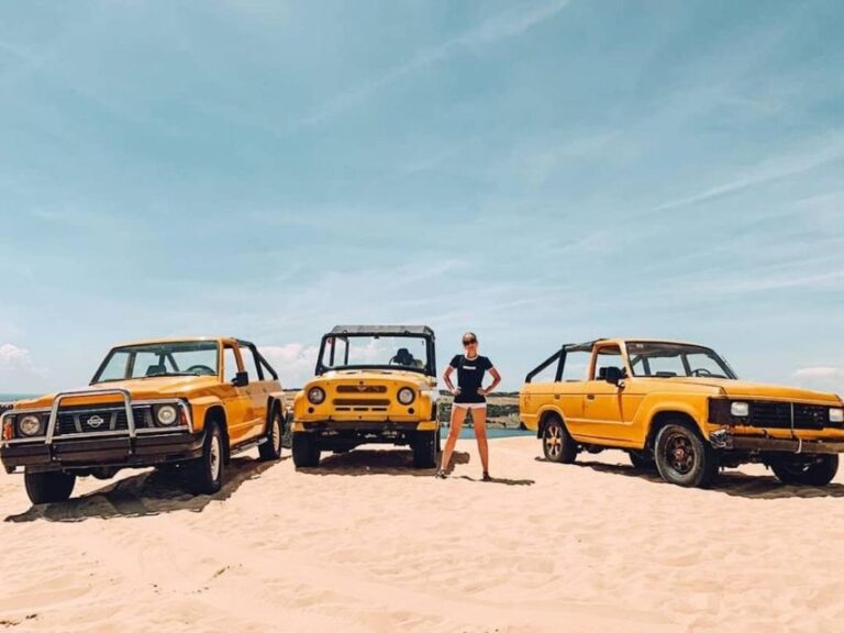 Mui Ne Sand Dunes Sunrise and Sunset With Private Jeep Tour