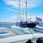 1 mykonos rhenia cruise and delos guided tour with transfers Mykonos: Rhenia Cruise and Delos Guided Tour With Transfers