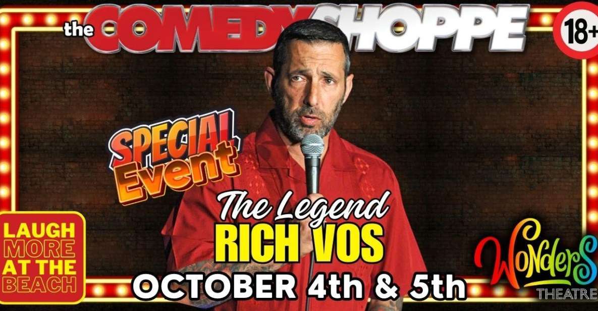 1 myrtle beach the comedy shoppe at wonders theatre ticket Myrtle Beach: The Comedy Shoppe at Wonders Theatre Ticket