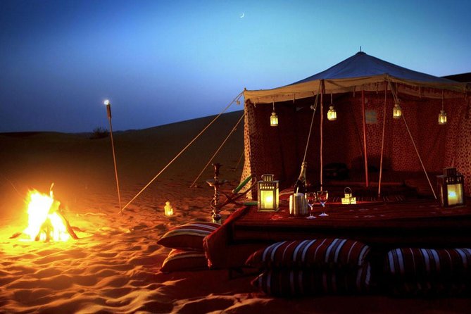 1 overnight desert safari with bbq dinner belly dance and breakfast Overnight Desert Safari With BBQ Dinner, Belly Dance and Breakfast