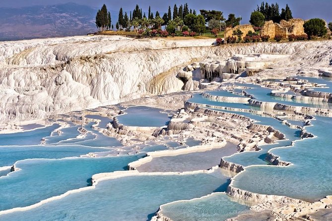 Pamukkale, Cleopatra’S Pool, Hieropolis From Antalya With Lunch