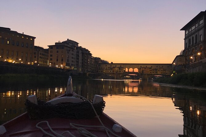 1 panoramic florence by boat with wine Panoramic Florence by Boat With Wine