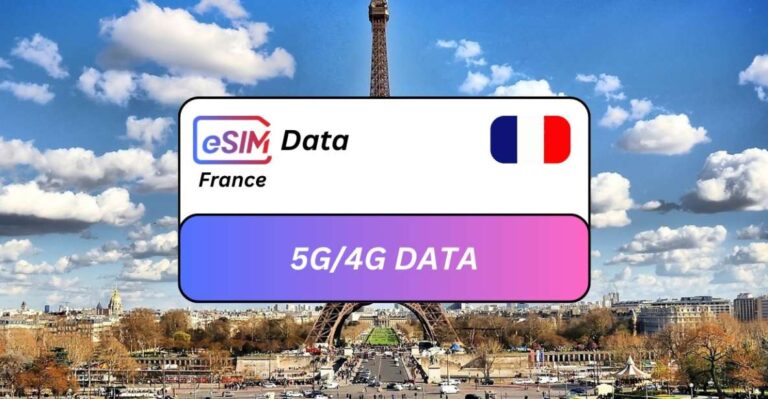 Paris: France Esim Roaming Data Plan for Travelers