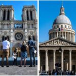 1 paris notre dame exterior latin quarter tour and pantheon Paris: Notre Dame Exterior, Latin Quarter Tour and Pantheon