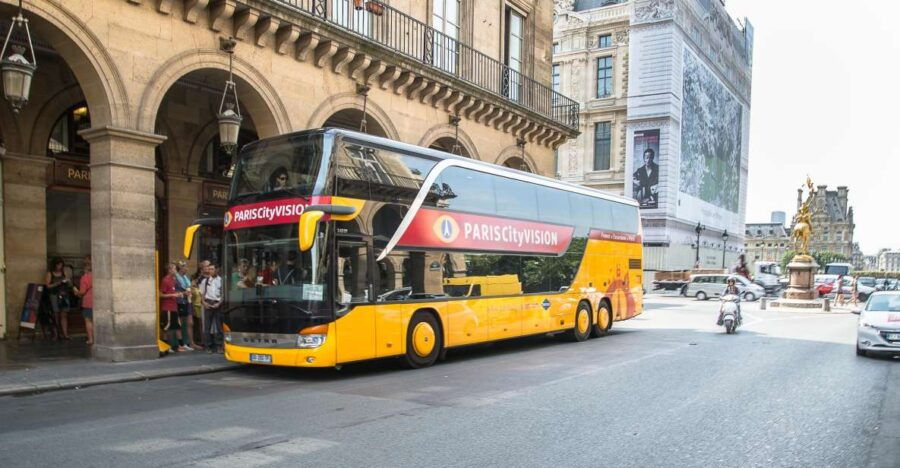 Paris: Openair Double Decker Bus Audio-Guided City Tour