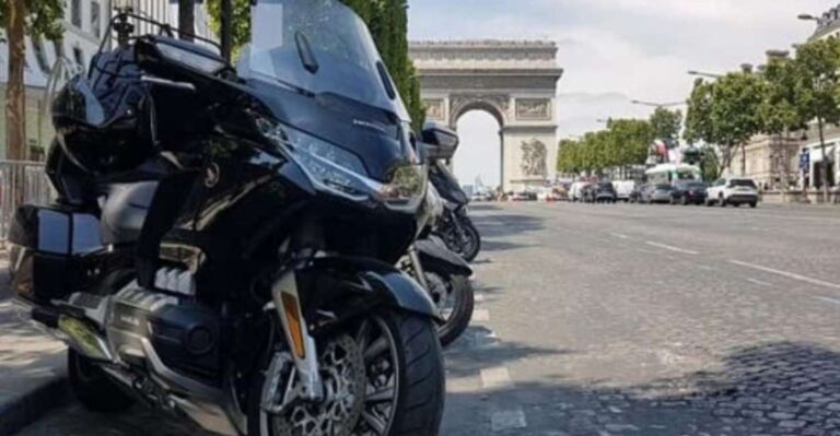 Paris: Private Motorcycle Taxi Orly – Paris