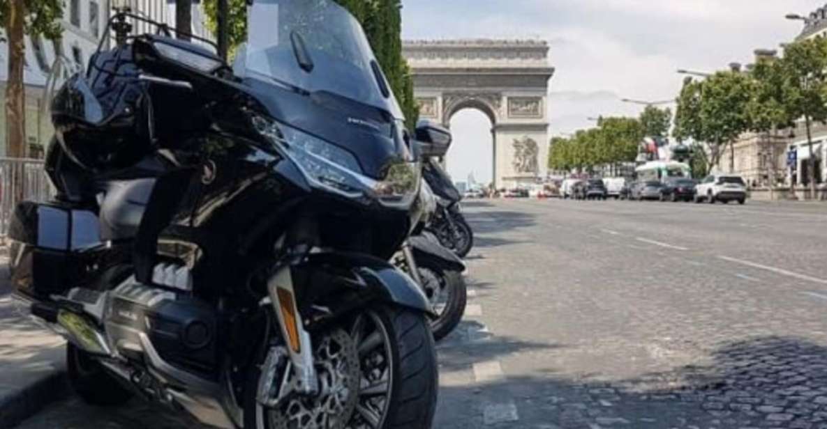 1 paris private motorcycle taxi orly paris Paris: Private Motorcycle Taxi Orly - Paris