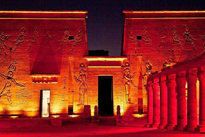 1 philae temple sound and light show with private transport Philae Temple Sound and Light Show With Private Transport