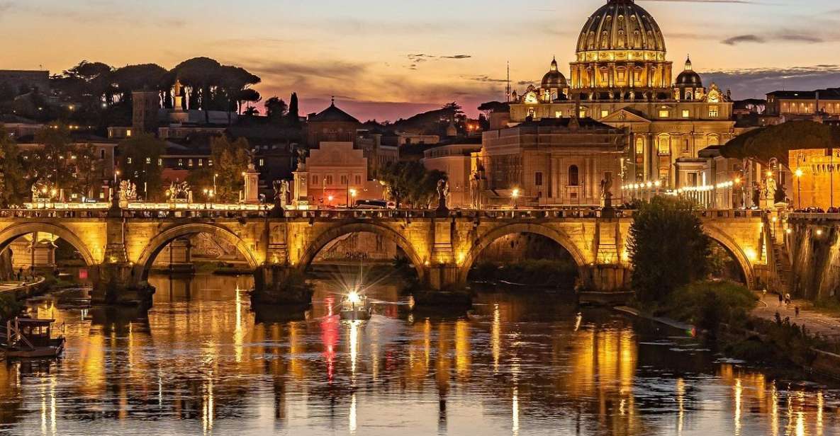 Pizza Gelato and Rome by Night Tour - Highlights