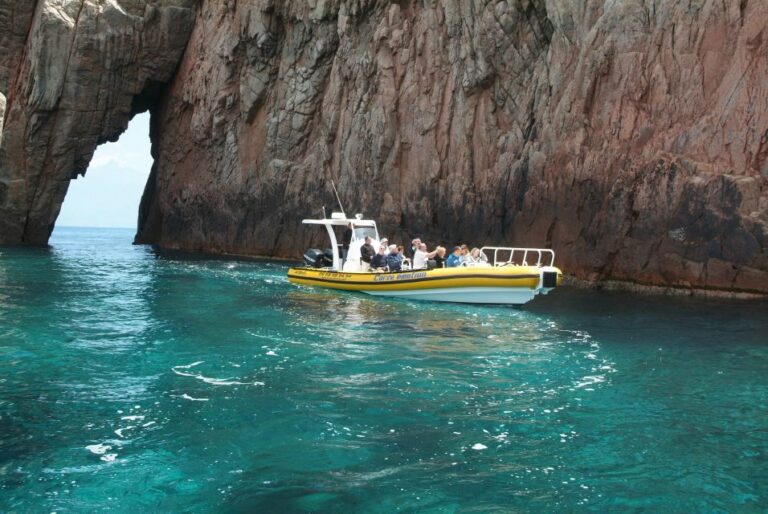 Porto: Half-Day Cruise Scandola Reserve & Calanche De Piana