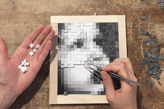 1 portrait mosaic making Portrait Mosaic Making
