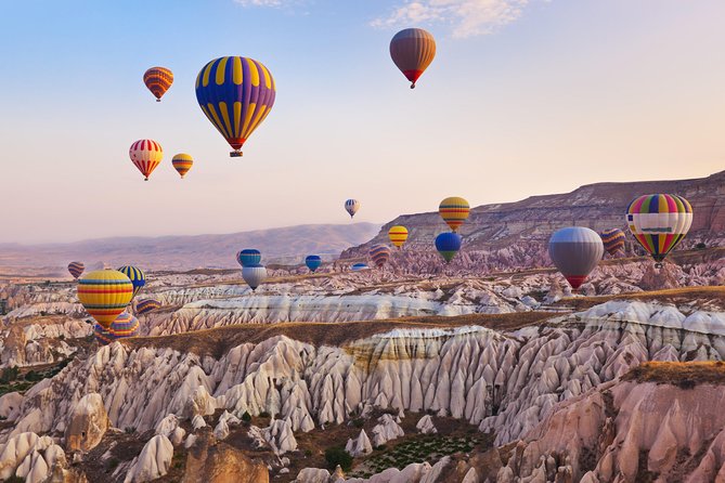 Pre-Sunrise Hot Air Balloon Flight With Underground City and Ihlara Valley Tour