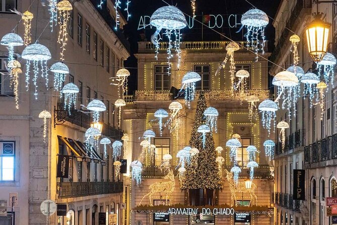 Private Christmas Lights Tuk Tuk Tour in Lisbon