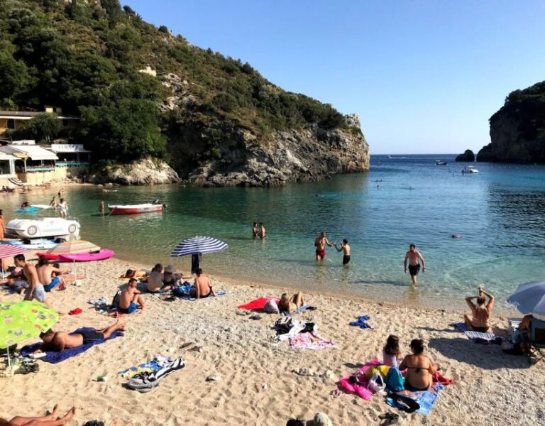 Private Corfu Beaches Tour: Paleokastritsa & Glyfada