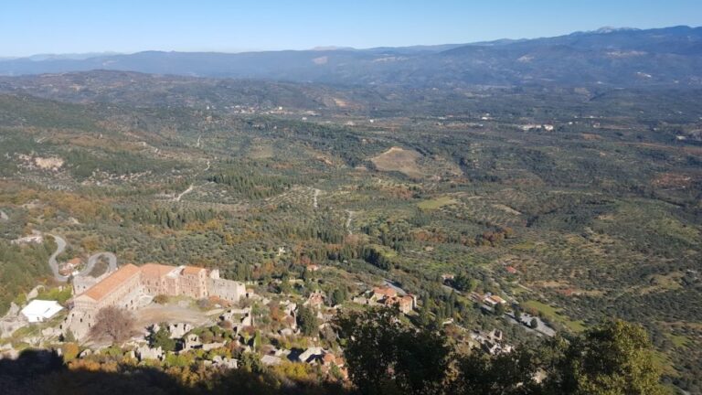 Private Day Trip to Mystras From Kalamata.