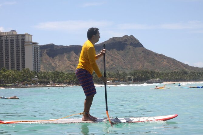 Private Group SUP Lessons by Waikiki Beachboys at the Royal