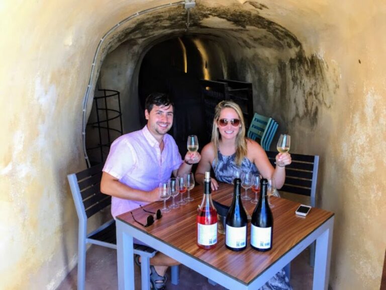 Private Group Visit to Akrotiri & 3 Wineries With Tastings