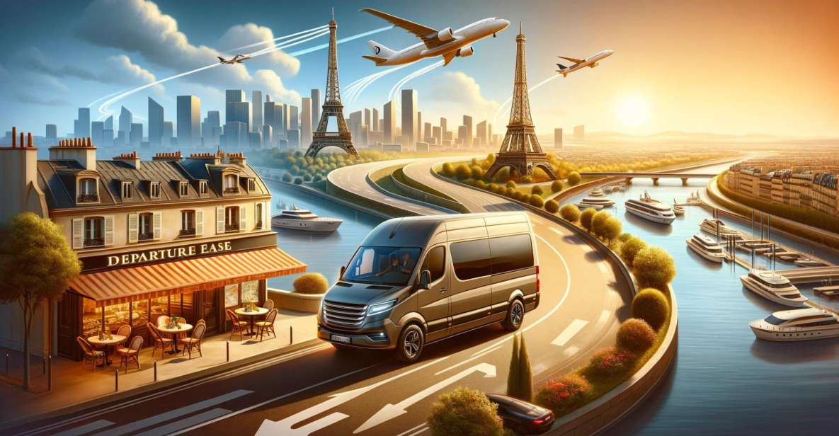 Private Van Transfer From Paris to CDG Airport