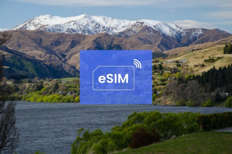 Queenstown: New Zealand/ APAC Esim Roaming Mobile Data Plan