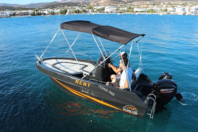 Rent a Boat Licence-Free to Discover Paros