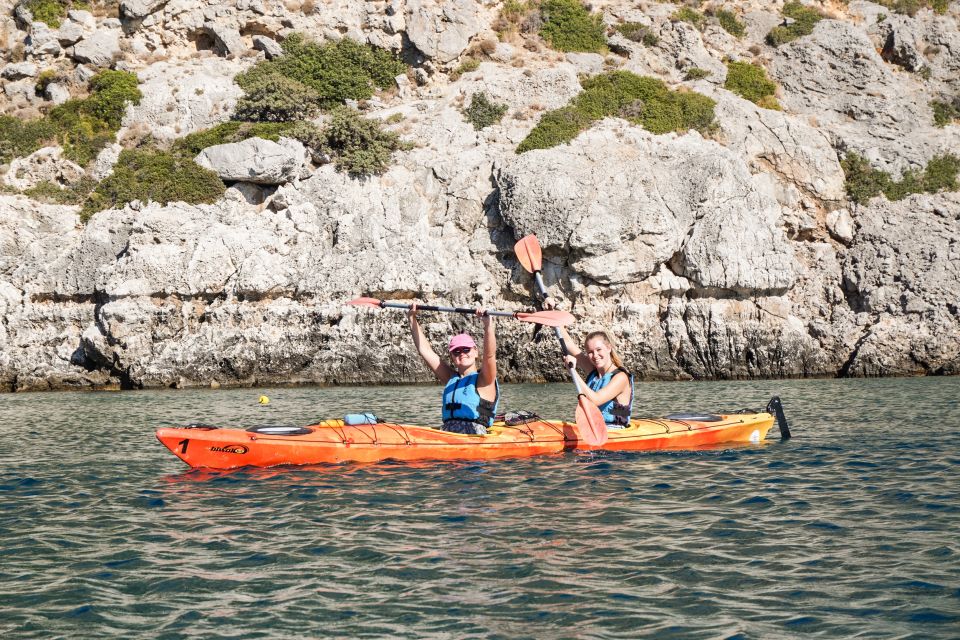 Rhodes: Pirates Route Sea Kayaking Tour