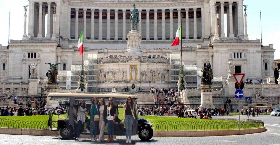 Rome: Golf Cart Tour of the Baroque and Ancient City