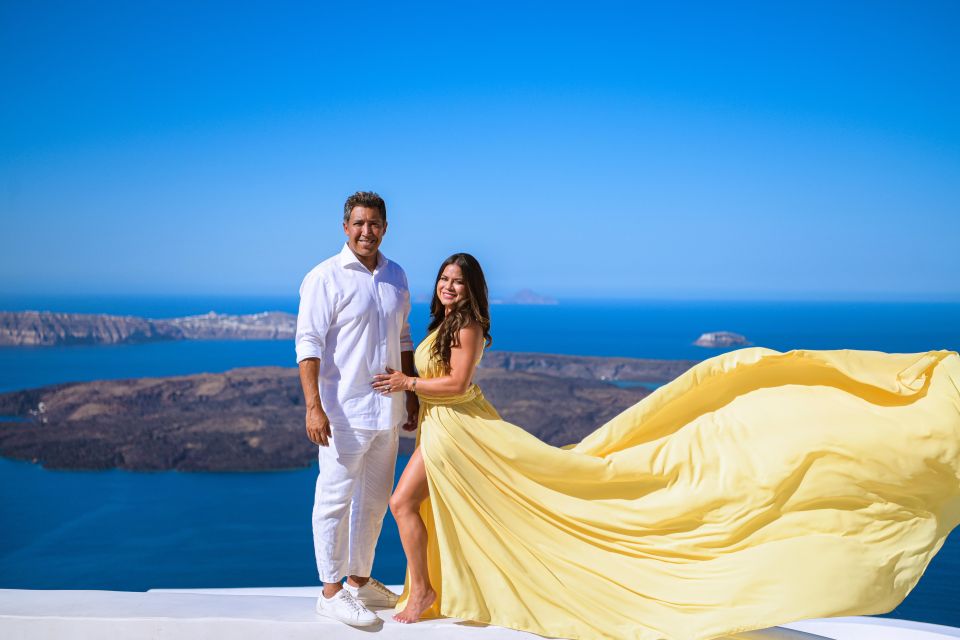 Santorini Flying Dress Photo Experience - Recommendations and Attire