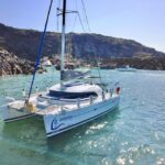 1 santorini full day catamaran excursion with food drinks Santorini: Full Day Catamaran Excursion With Food & Drinks