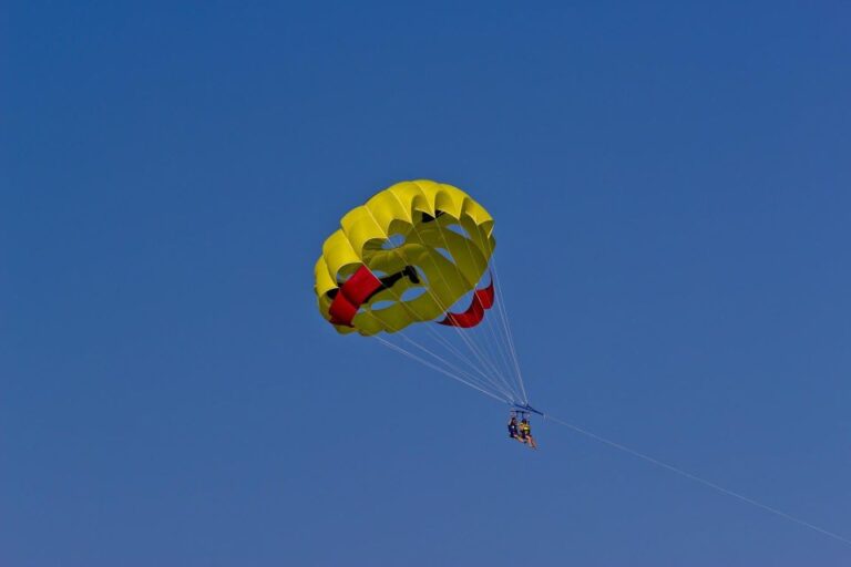 Santorini: Parasailing Flight Experience at Black Beach