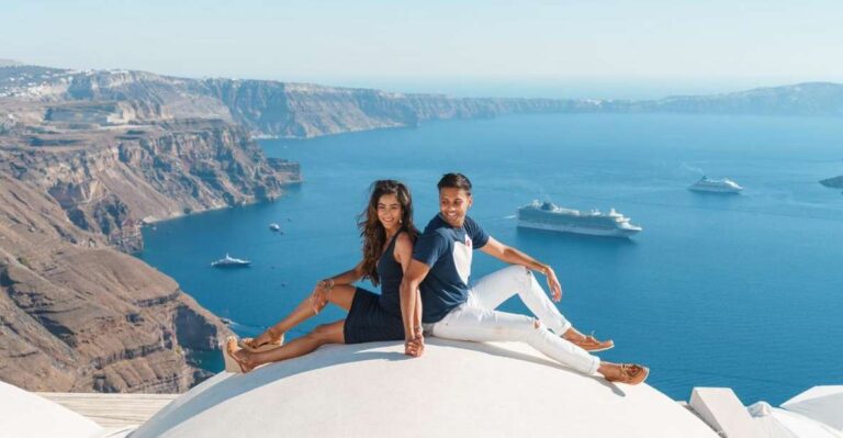 Santorini: Private Customizable Car Tour With a Local Guide