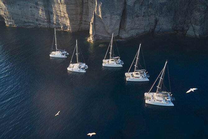 1 santorini small group half day catamaran tour with food mar Santorini Small-Group Half-Day Catamaran Tour With Food (Mar )