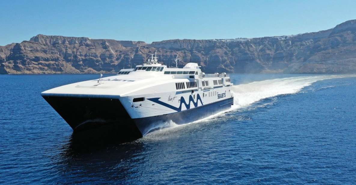 1 santorini to heraklion crete ferry ticket hotel transfer Santorini to Heraklion Crete: Ferry Ticket & Hotel Transfer