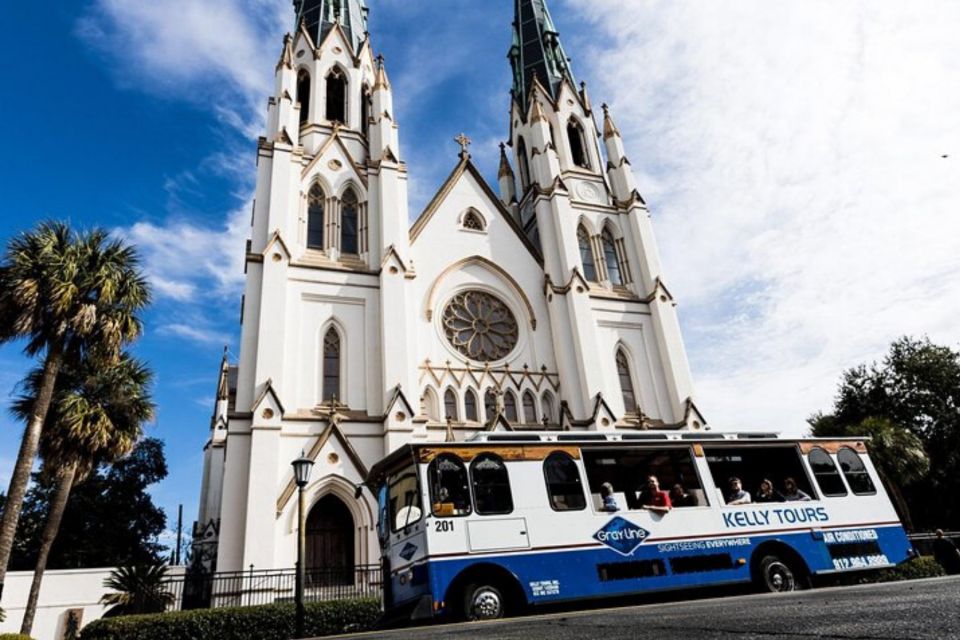 1 savannah 1 5 hour guided trolley tour with shuttle service Savannah: 1.5-Hour Guided Trolley Tour With Shuttle Service