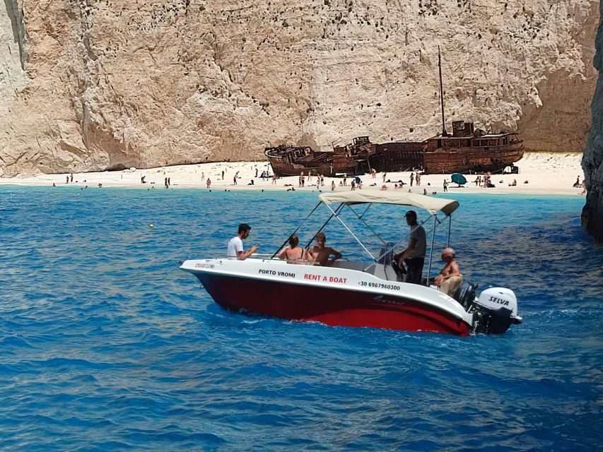 Shipwreck and Caves Private Boat Rental